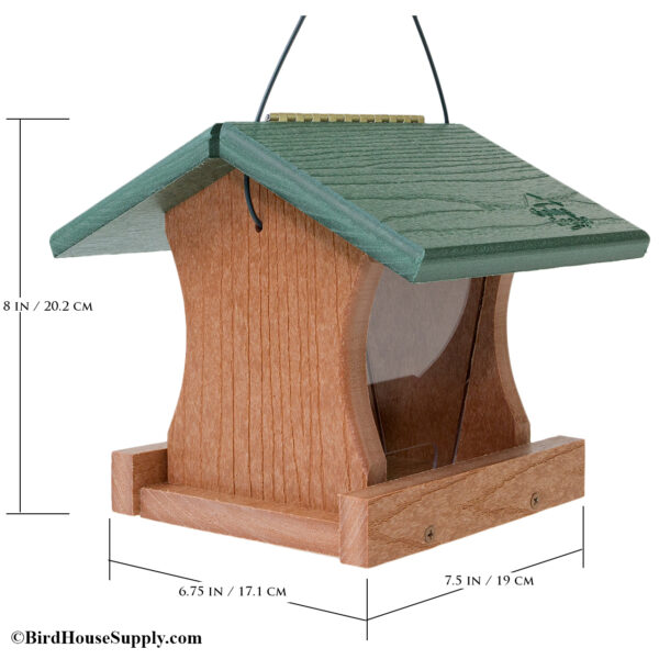 Woodlink Going Green Small Ranch Feeder - Brown