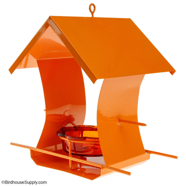 Woodlink Orange Metal House Oriole Feeder