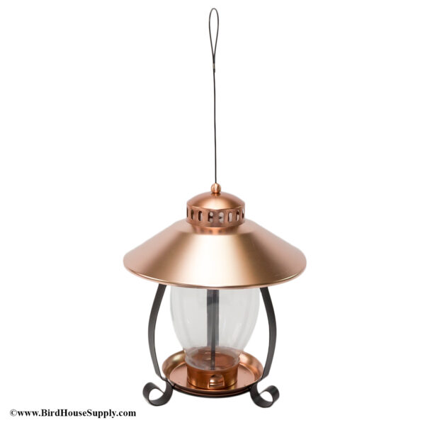 Woodlink Copper-Finish Lantern Bird Feeder
