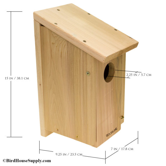 Woodlink Cedar Woodpecker House at