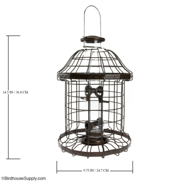 Woodlink Designer Caged Bird Feeder with 4 Ports
