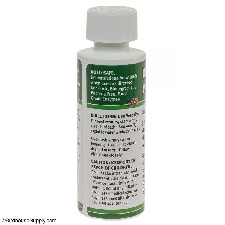 Songbird Essentials Bird Bath Protector Solution